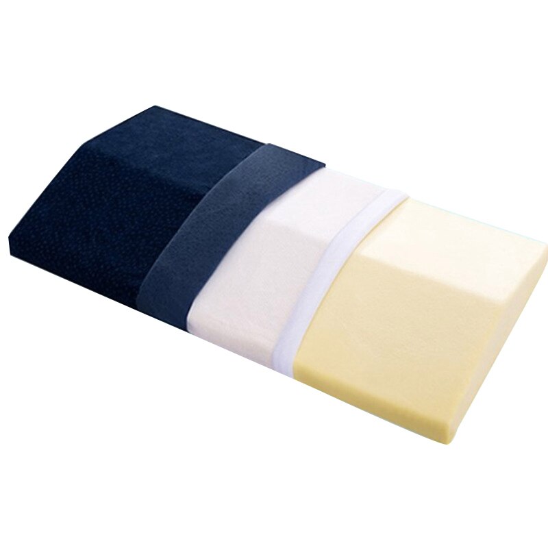 Almohada ortopédica para la cintura para embarazadas, almohada de bambú de carbón con memoria de rebote lento, almohada para dormir en la espalda, almohada para aliviar el dolor durante la salud Cervical: Default Title