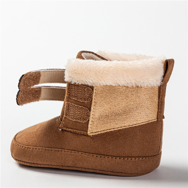 Scarpe Casual per bambini neonato bambina suola morbida presepe bambino 0-18M neonate scarpe morbide stivali scarpe stivali da neve caldi invernali
