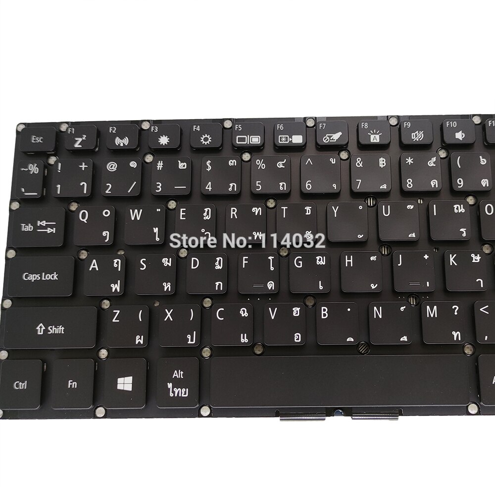 Teclado retroiluminado A715 72G, teclados de repuesto para Acer Aspire 7 A715 71G TI Tailandia negro, portátil LV5P A80BWL original mejor