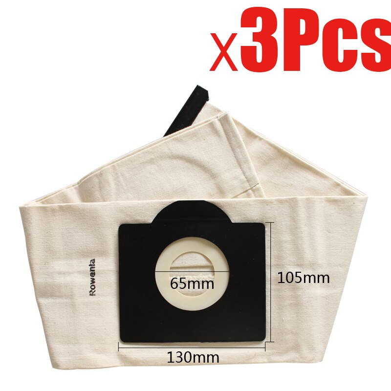 Bolsa de filtro reutilizable para karcher WD3 MV3 SE4001 A2299 K 2201 F K 2150, piezas de limpiador al vacío: 3Pcs bag