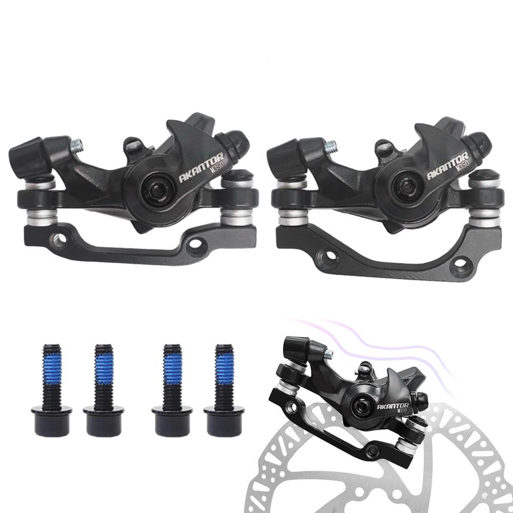 Hydraulische Scheibenbremsen, Bremssattel-Bremssatz für vorne und hinten, hydraulische Fahrradbremsen, E-Fahrrad-Bremsen, Fahrradzubehör für Rennrad: Blau
