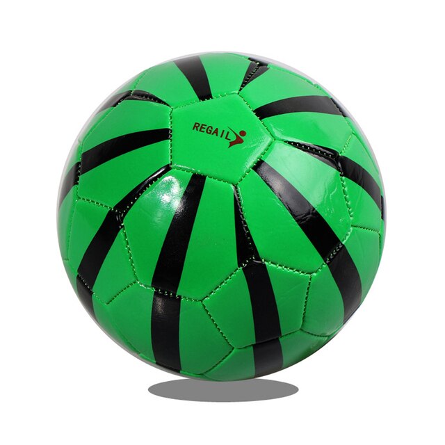 Size 2 Kids Soccer Ball Inflatable Soccer Training Ball Children Playing Training Balls For Children Students -40: green