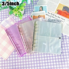 Album Photo avec 200 pochettes, 3/5 pouces, classeur, Films Photos, couverture scintillante, pochette transparente, protection, décoration de la maison