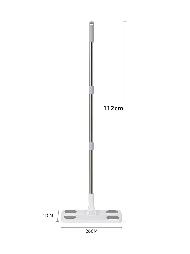 360 Degree Swivel Convenient Cleaning Mop With Disposable Mop Pad Home Floor Cleaning For Laminate And Tile Floor Cleaning