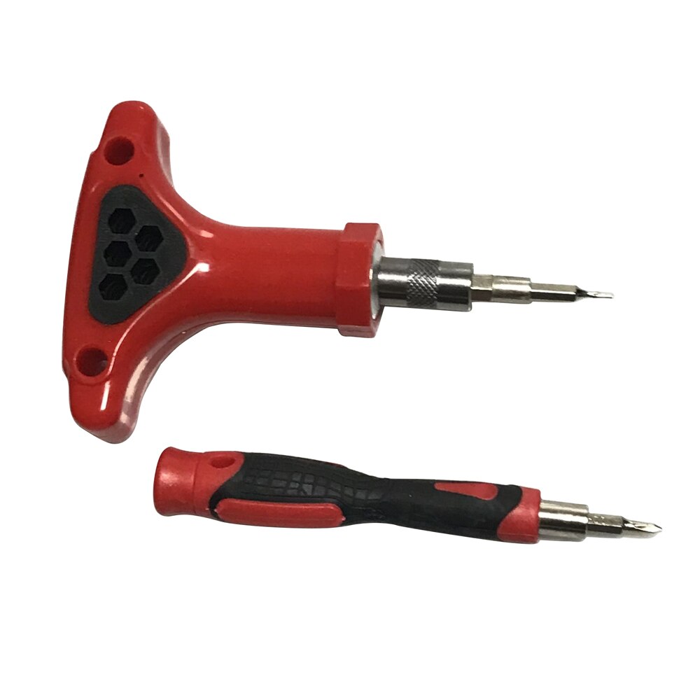 Hand Tool Set Algemene Hand Tool Kit met Plastic Tool box Storage Case Combinatie Hamer Dopsleutel Schroevendraaier