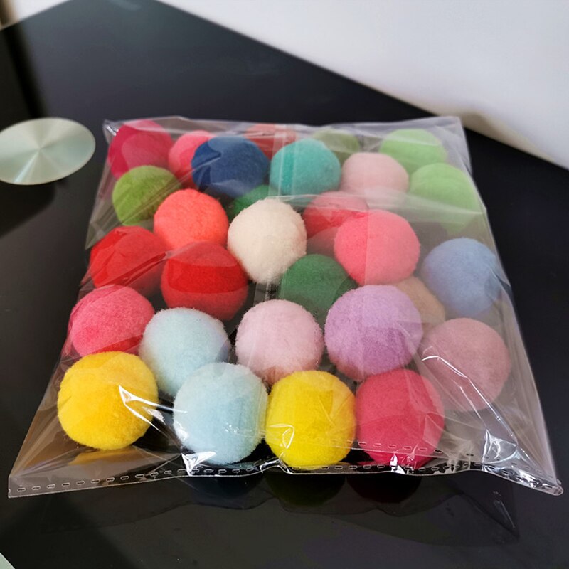 Mini balle molle de polyester de peluche de bout droit de boules de Golf pour le Golf/formation de Tennis: 30PCS 15-30CM