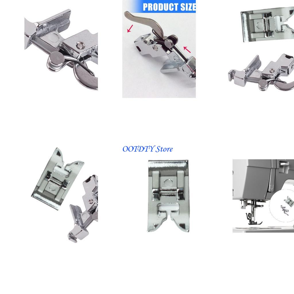 367A 2PCS Sturdy Zinc Alloy Quilting Foot e On Adapts Acessory With Standards Home Sewing Machines