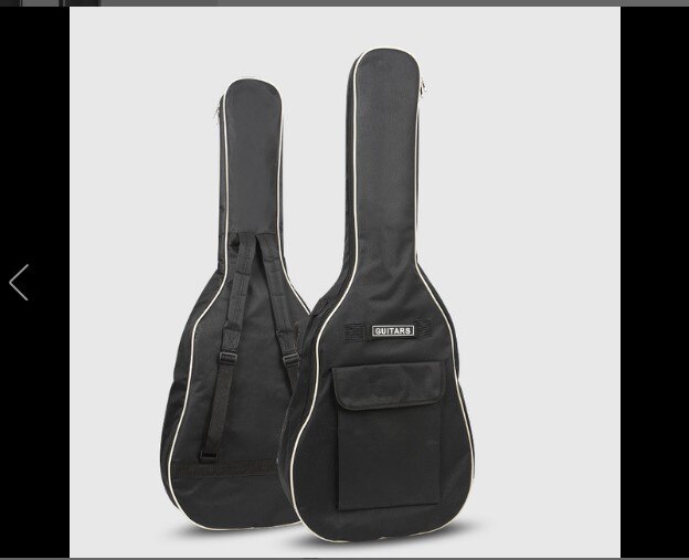 40/41Inch Acoustic Guitar Backpack Double Straps Padded Guitar Soft Case Gig Bag Backpack Portable Carry Case Acoustic Guitar: 40-41 inch