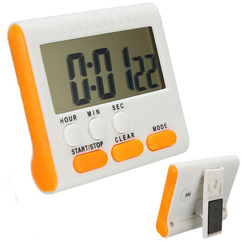 Digital Egg Timer / Kitchen Timer With Loud Alarm, Up And Down Function, Magnetic Stand