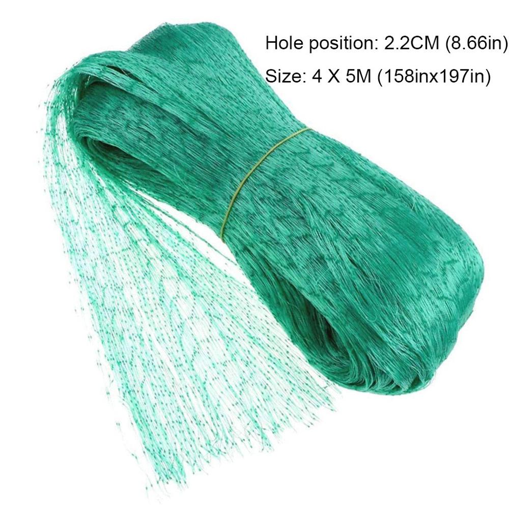 LINSOCLE 15 mx 15 m Vogelnet, Vogelnetten zwart, Vogelbeschermingsnet