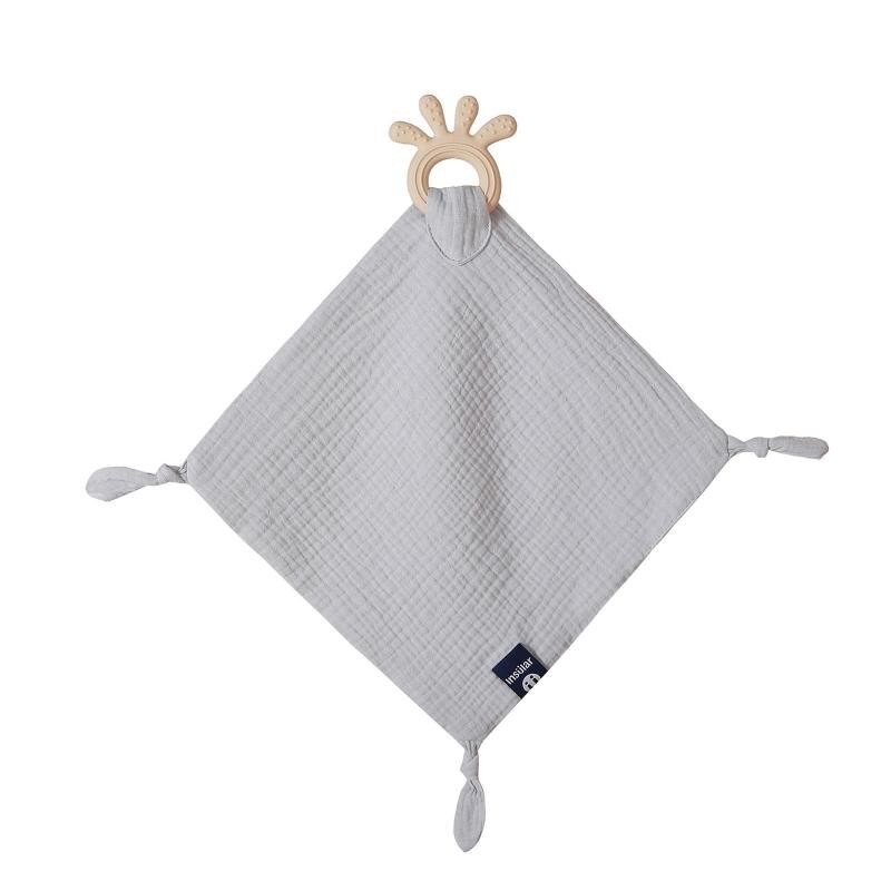 Sussen Handdoeken Voor Wassen Doekjes Badhanddoek Burp Doeken Baby Meisje Jongen Register: Light Grey