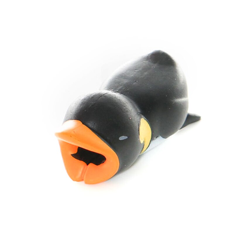 Tegneserie dyr kabel opruller arrangør sød mobiltelefon oplader ledning beskytter cover pvc blødt gummi materiale: 11