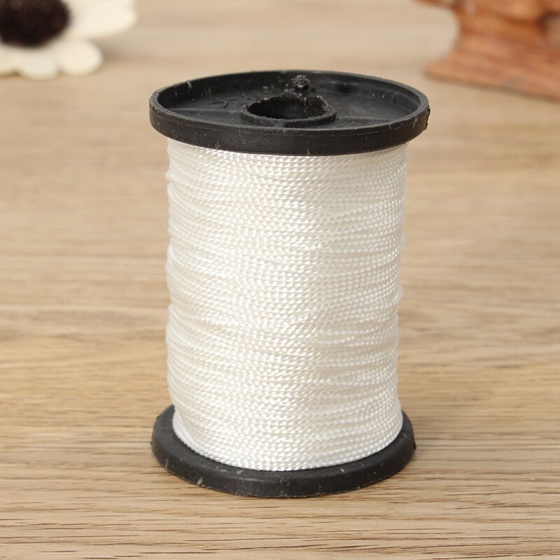 50m/pc 1mm nylon snor tråd kinesisk knute macrame snor armbånd flettet streng gjør-det-selv dusker perler shamballa strengtråd
