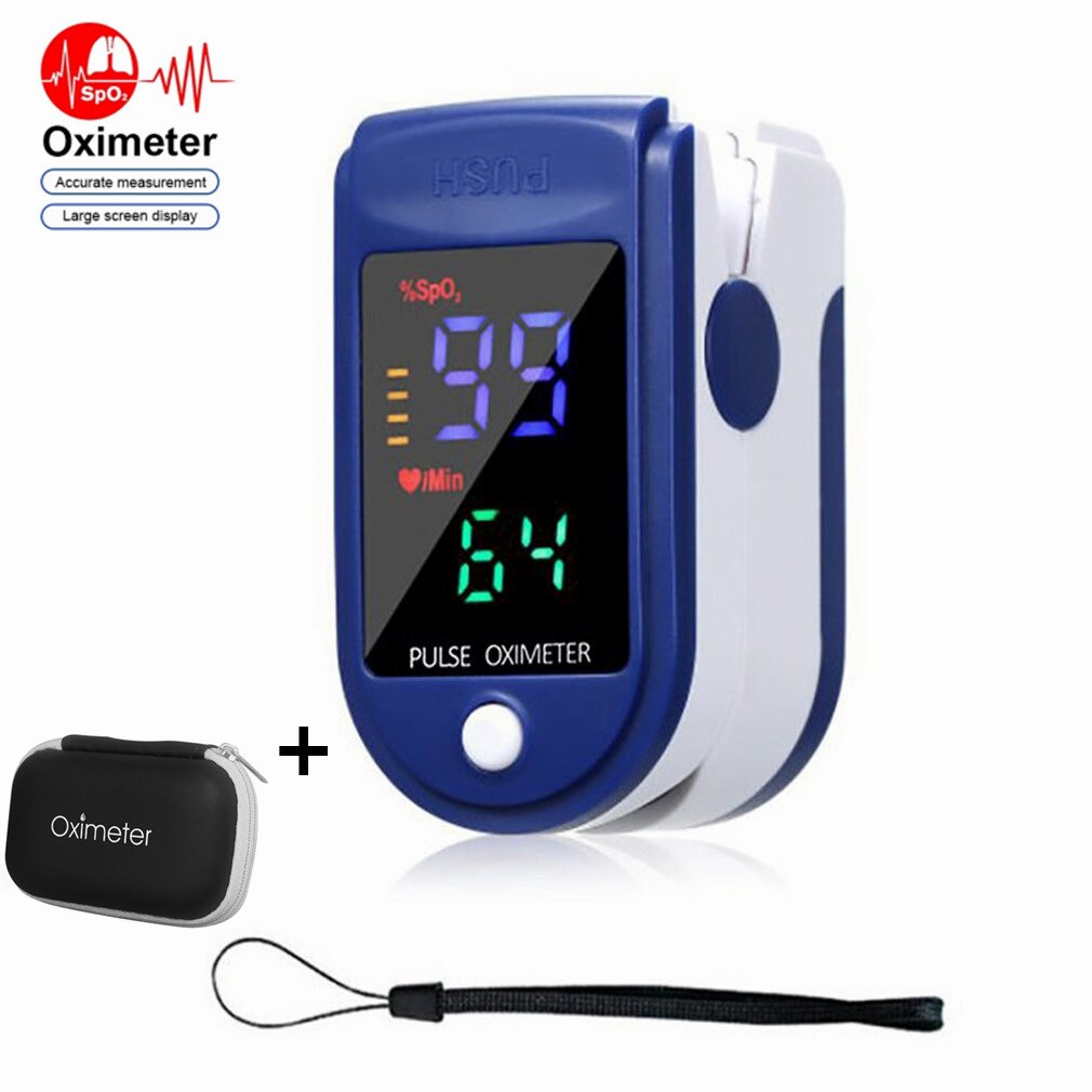 FREIES ! 4 farbe Digital Finger-pulsoximeter Combo Paket Herz Rate Monitor Spo2 Blut Sauerstoff Sättigung Meter Sensor