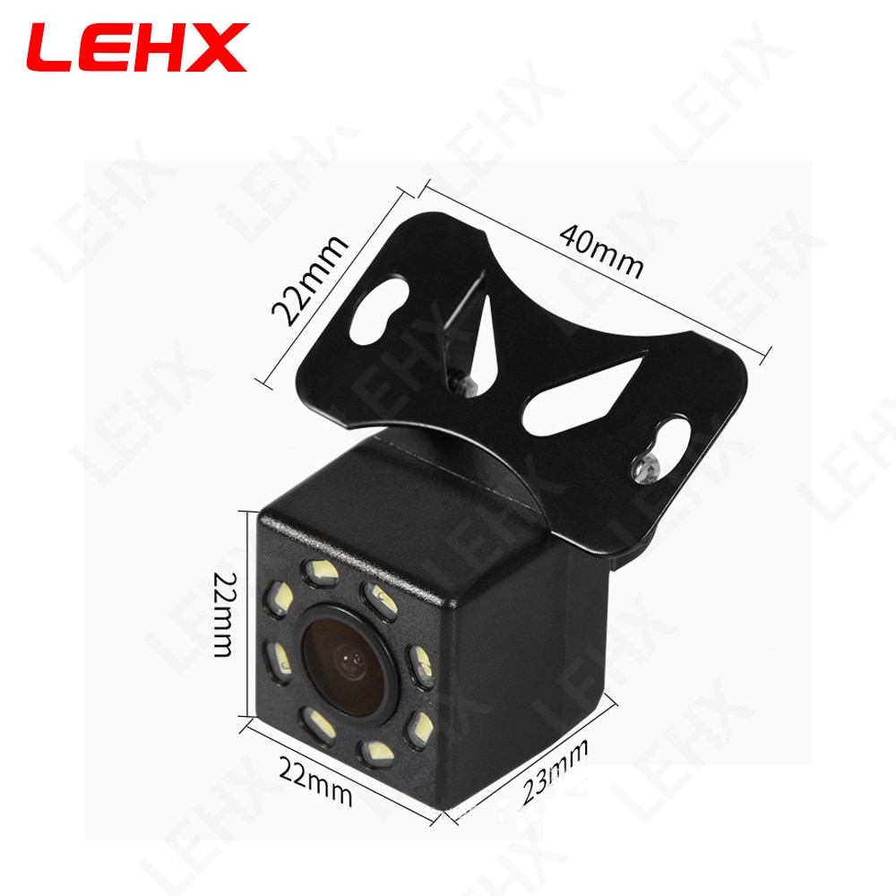 Car Rear View Camera Universal Backup Parking Camera 8 LED Night Vision Waterproof HD Color Image For Car Android Radio MP5