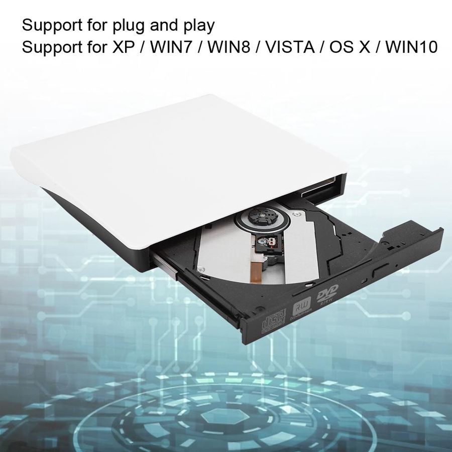 USB 3,0 Externe DVD Writer Recorder 3,0 Externes Optisches Laufwerk für Laptop Desktop