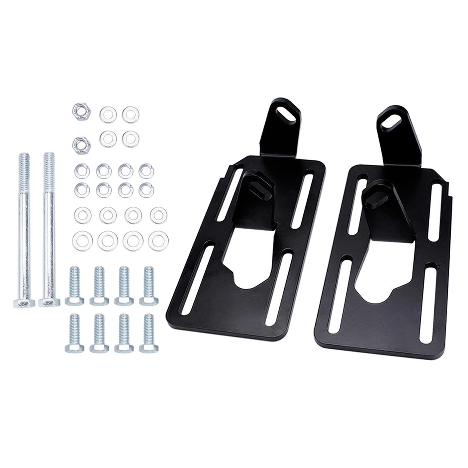 LS Engine Motor Mount Adapter Plate - Universal Swap Bracket Small Block LS Conversion Adjustable for Chevrolet GMC