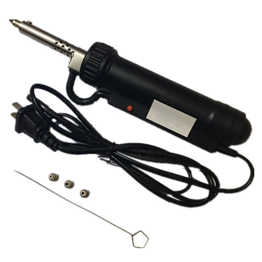 Desoldering Pump Electric Vacuum Solder Sucker Portable Automatic Tin Handheld Repairing Removal US Plug Iron Tool