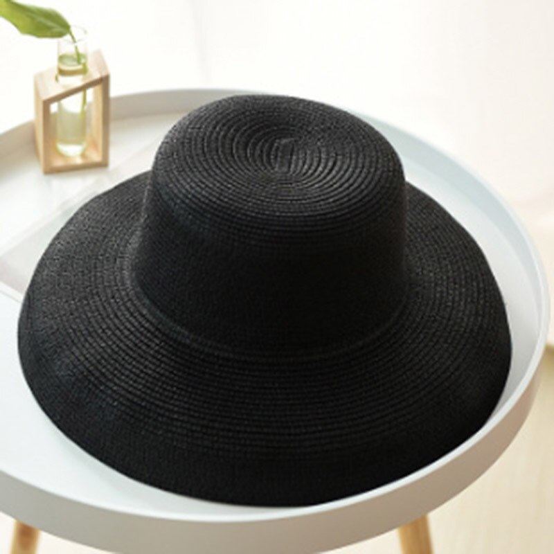 Zomer Vrouwen Schipper Strand Hoed Vrouwelijke Casual Panama Hoed Dame Klassieke Platte Strik Straw Zonnehoed Vrouwen fedora