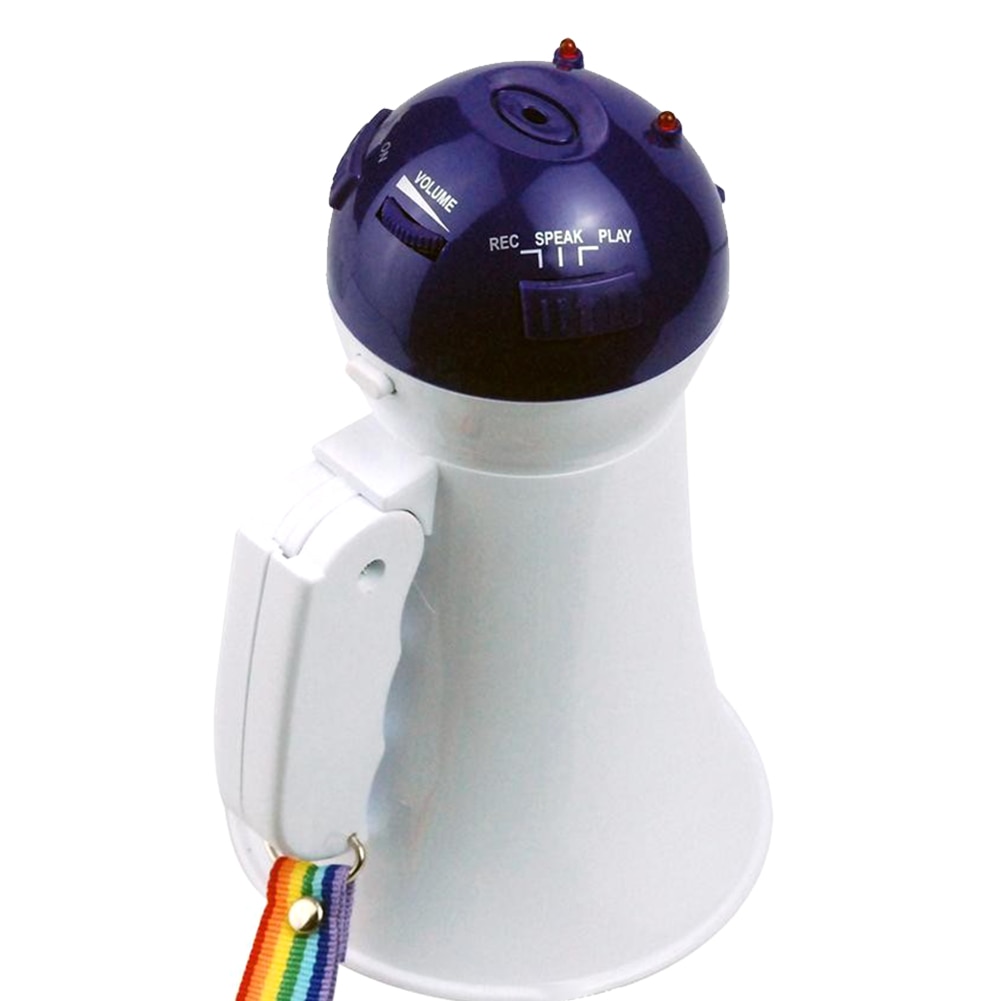 5W Draadloze Megafoon Luidspreker Versterker Spelen Muziek Toespraak Opvouwbare Reizen Gids Opname Hoorn Handheld Draagbare Mini