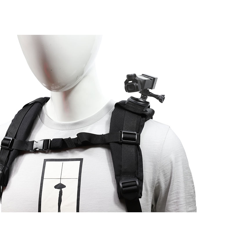 Axelrem ryggsäck fasta remmar fäste fäste hållare stativ med ramadapter för dji osmo pocket gimbal kameratillbehör