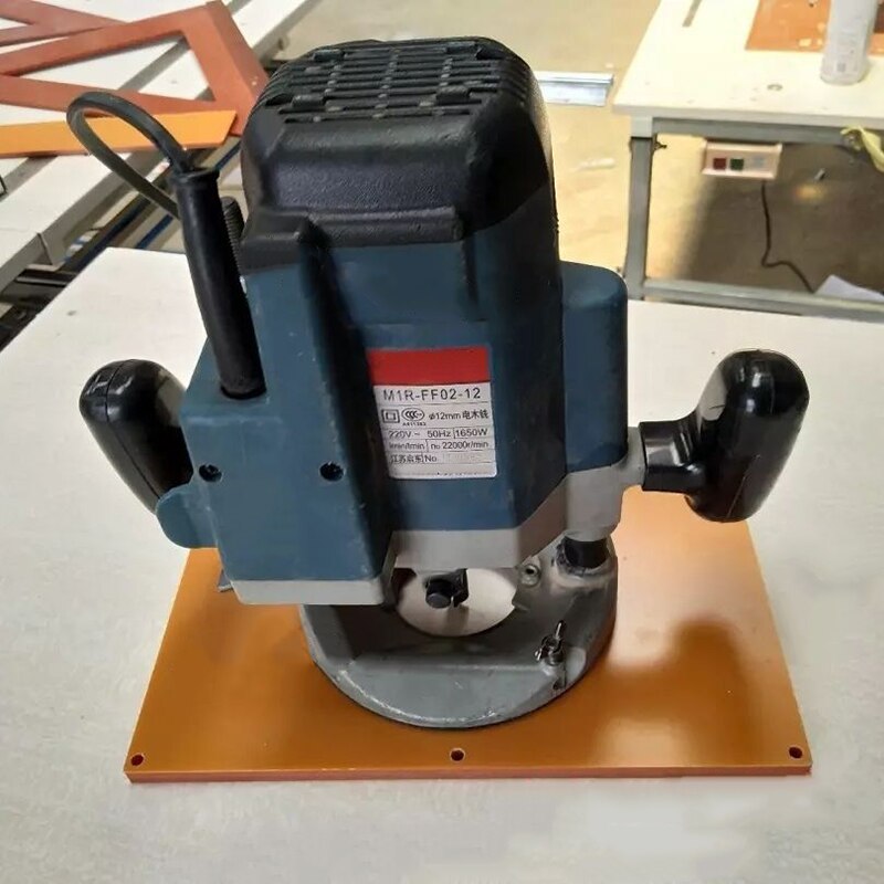 Router Table Insert Plate Table Trimming Machine Electric wood milling For Woodworking Bench Router Plate Tools
