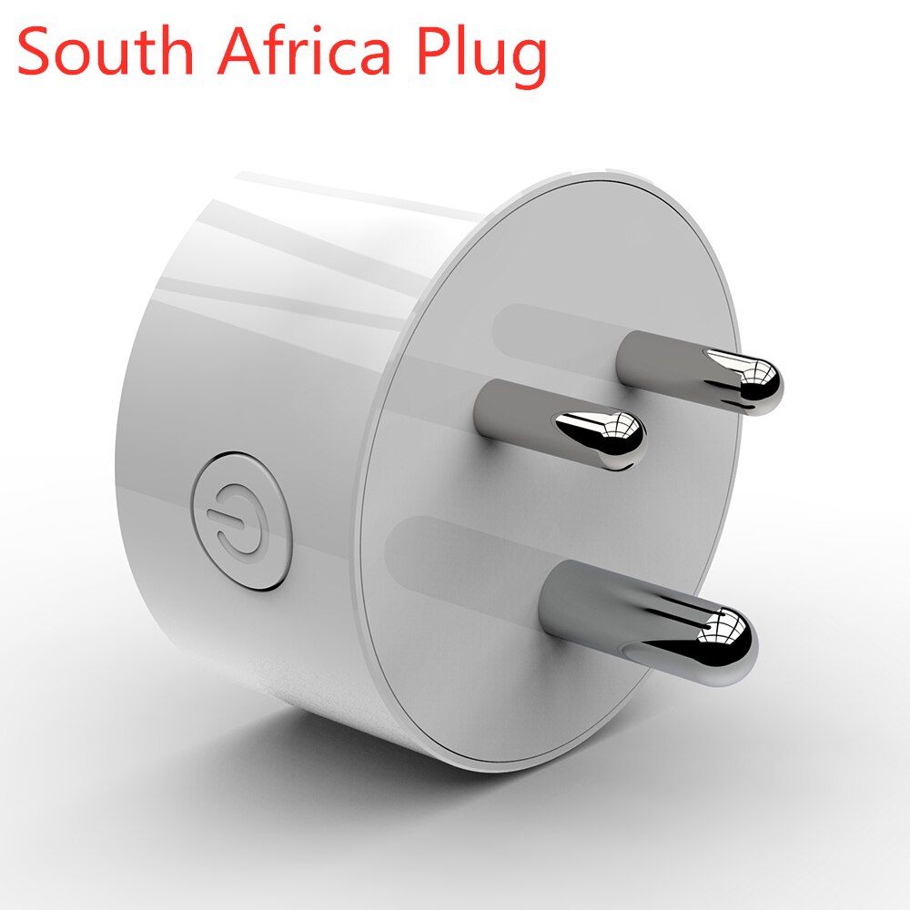Mini Smart Socket WiFi Draadloze Socket US UK EU ZA Plug Smart Home Voice Afstandsbediening Timer Werk met Alexa google Home IFTTT: ZA Plug