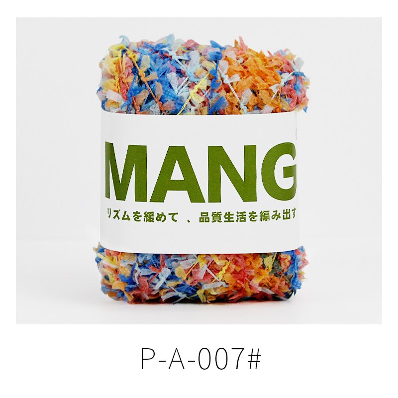 Mang 50g 1pc spesielle fargerik håndstrikke heklet sommerfugl papir garn tråd til baby dame skjerf genser hanske bag lue diy: pa -007