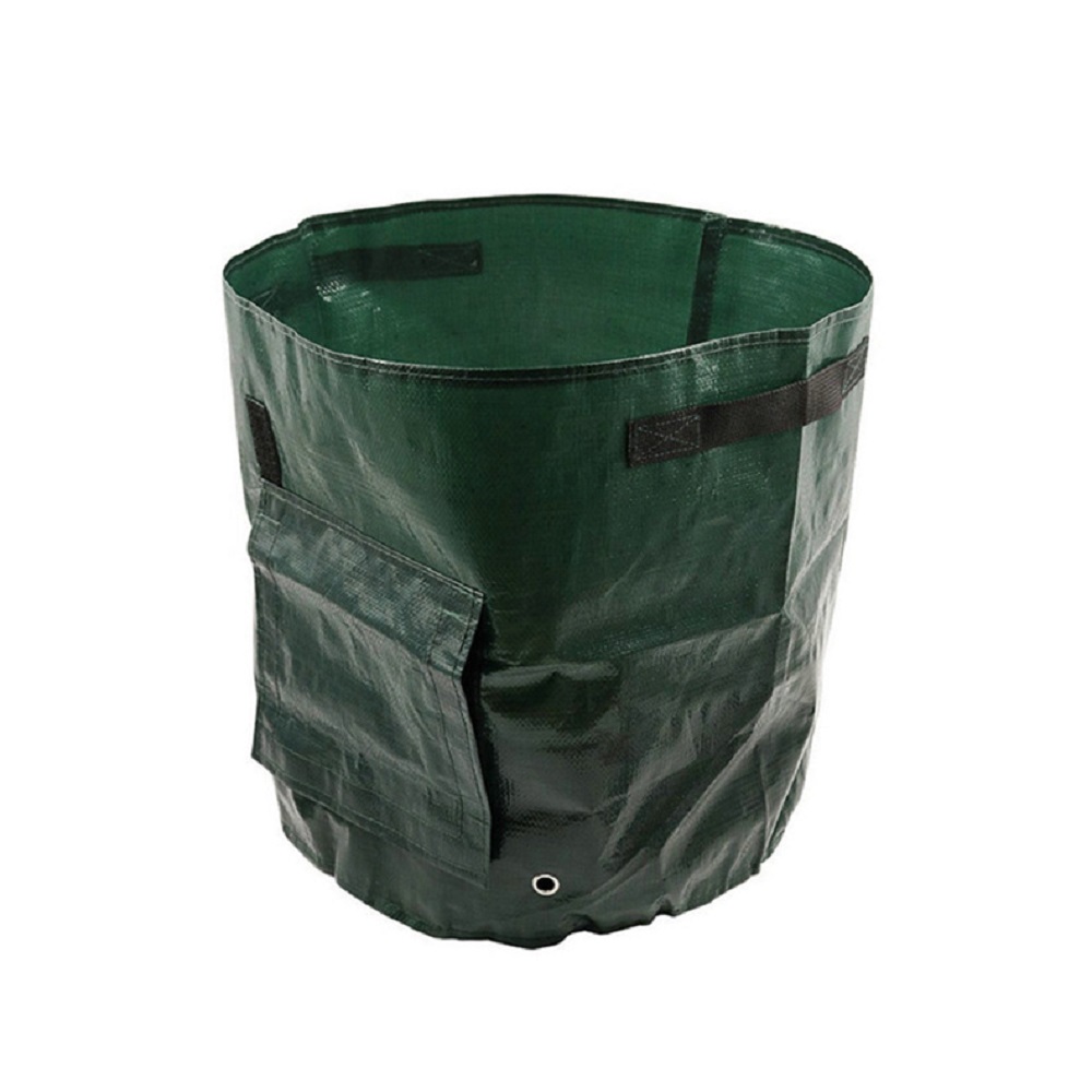 Potato Cultivation greenhouse Vegetable Planting Bag Plant Growth Bag home garden Moisturizing Vertical Garden Grow Bag seedling: green / 10 UK Gallon