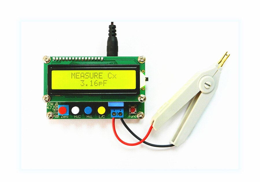 LC-100A Digital L/C Inductance Capacitance LCD Display Meter High Precision