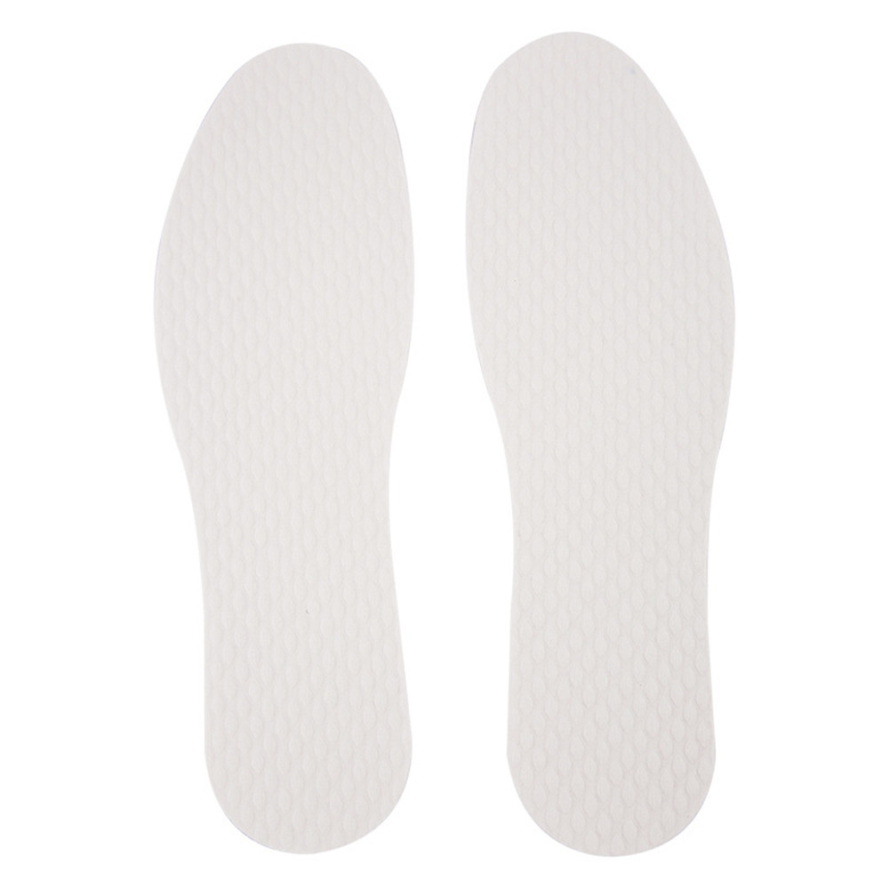 Semelles intérieures jetables en pulpe de bois naturel pour homme et femme, 5 paires de semelles de sueur, douces et confortables: 42