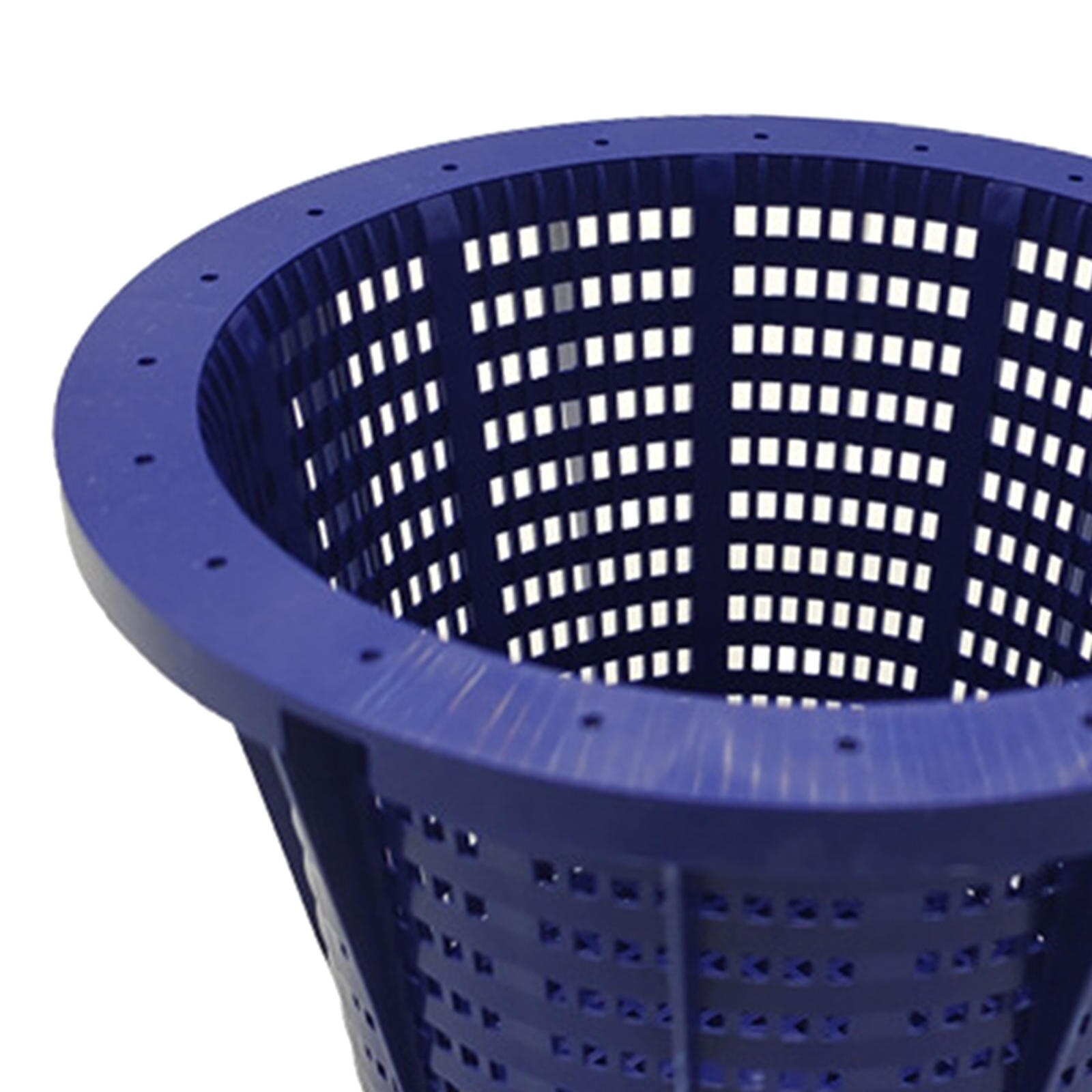 Cesta Skimmer de plástico, herramienta de limpieza de repuesto, malla fina redonda para limpieza de piscinas