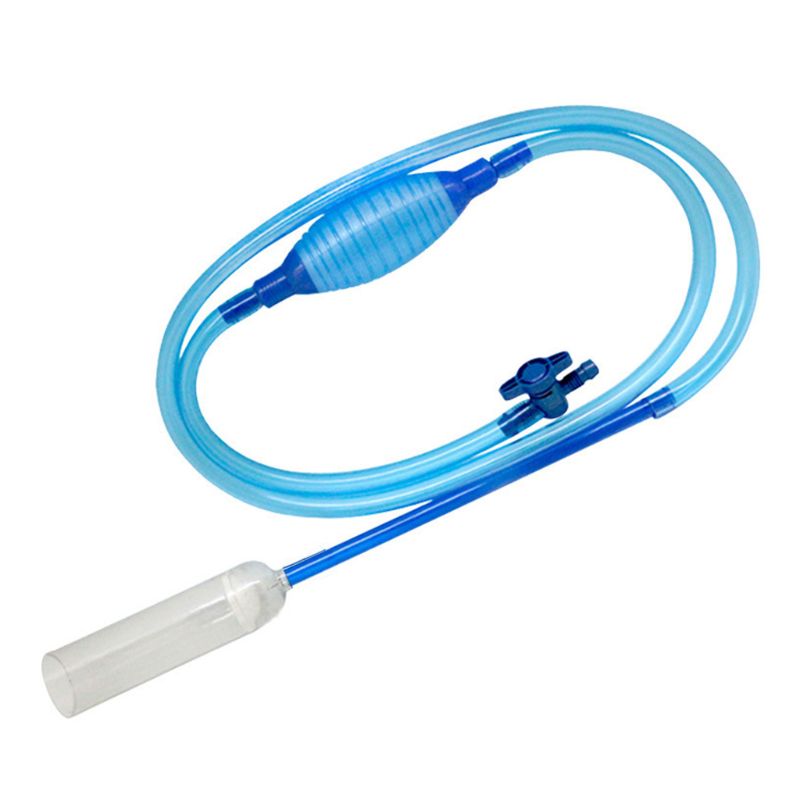 Gravel Vacuum for Aquarium Gravel Cleaner Fish Tank Siphon Gravel Cleaner Semi-automatic Cleaning Tool