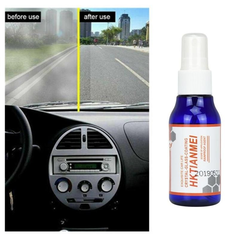 60ml Waterproof Anti Fog Nano Hydrophobic Coating Agent Spray