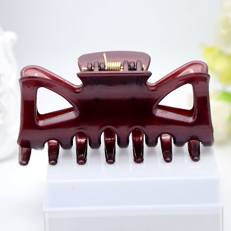 Pinzas para el pelo para mujer, horquillas de colores caramelo, pinzas para el pelo de cangrejo, maquillaje, herramienta de lavado, accesorios para el cabello, 7cm x 3,5 cm, 1 ud.: P17
