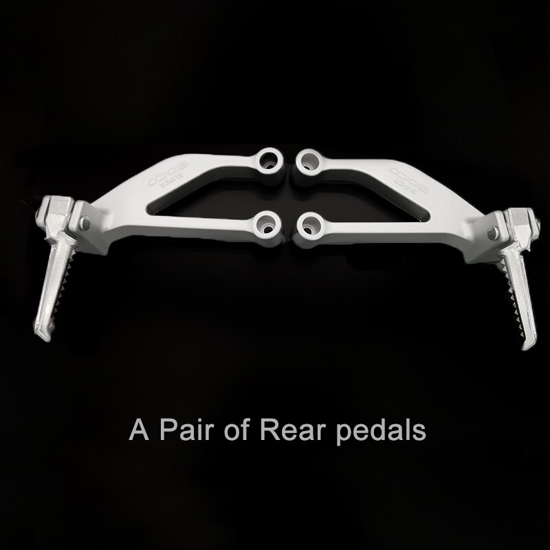 Front or Rear Pedal For Super Soco TC MAX Motorcycle Accessories Original Parts Footrest