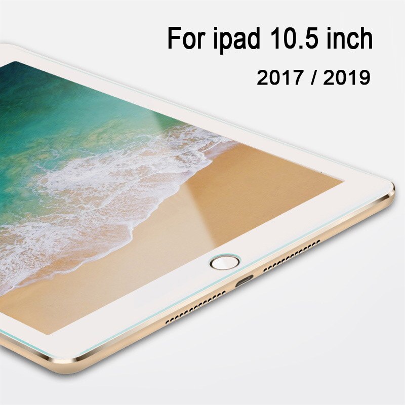 Tempered Glass For ipad 7th 8th 10.2 Air 4 3 2 1 Screen Protector For ipad mini 2 3 4 5 pro 11 10.5 Full Cover: For ipad 10.5 inch