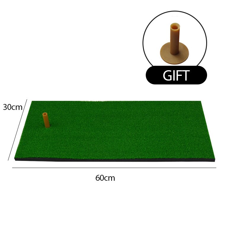 1M 2M Golf Cage pratique Net formation intérieure en plein air Sport Golf exercice équipement jardin formateur Portable Golf formation tente: Mat ad Tee