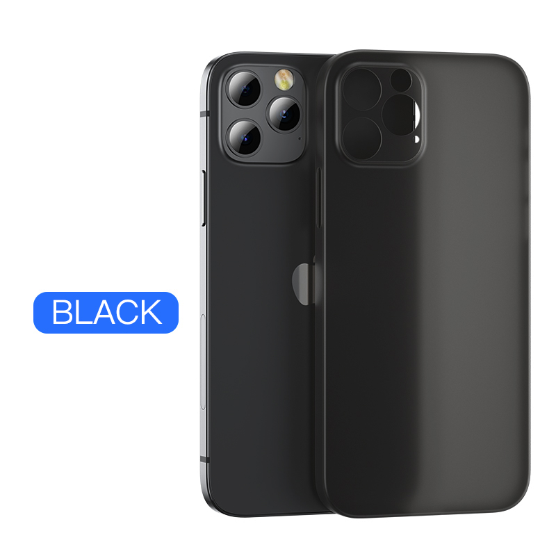 Ultra Thin PC Matte Case For iPhone 15 Pro Max 15 Plus Frosted Phone Cover For iphone 15 Pro Max Phone cases in Stock: Leather / black
