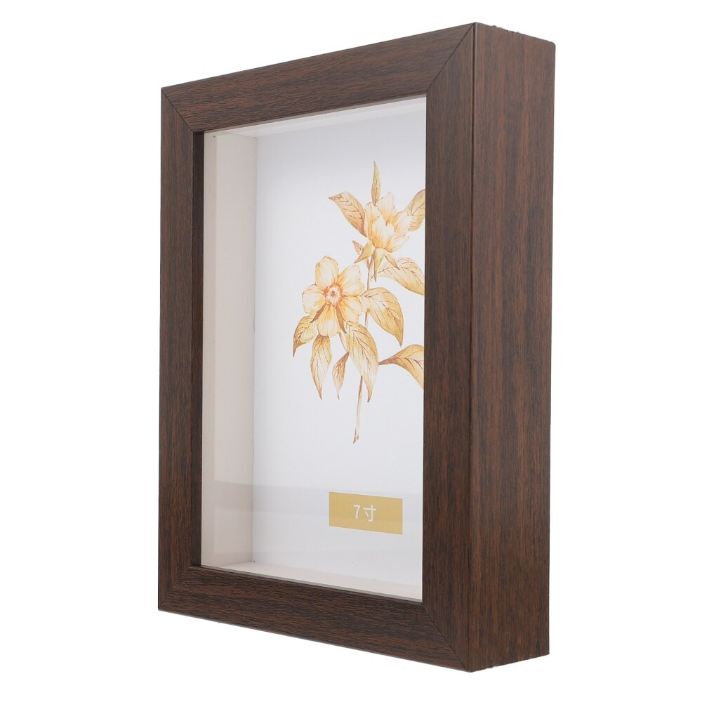 7inch Shadow Box Frame Display Case For Display Keepsakes Photo Dried Flowers Cadre Photo Mural