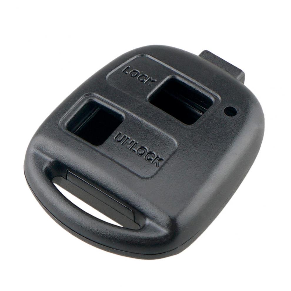 2 Buttons Universal Pad Switch Remote Car Key Shell Case Fit for Toyota RAV4 Yaris Prado Corolla Land Cruiser Previa Tarago