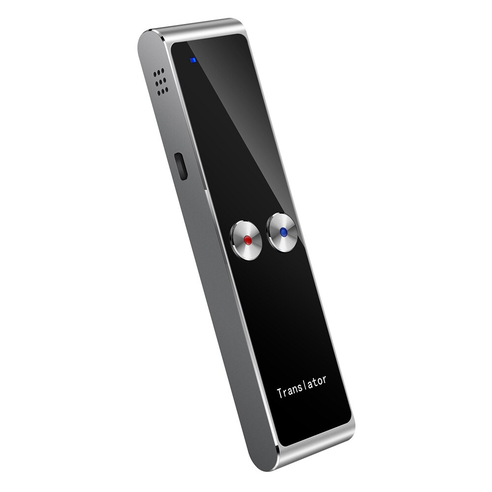 Traductor de voz T8 Multi-idioma portátil Smart Bluetooth traducción en tiempo Real para 68 idiomas en el extranjero viajes de negocios