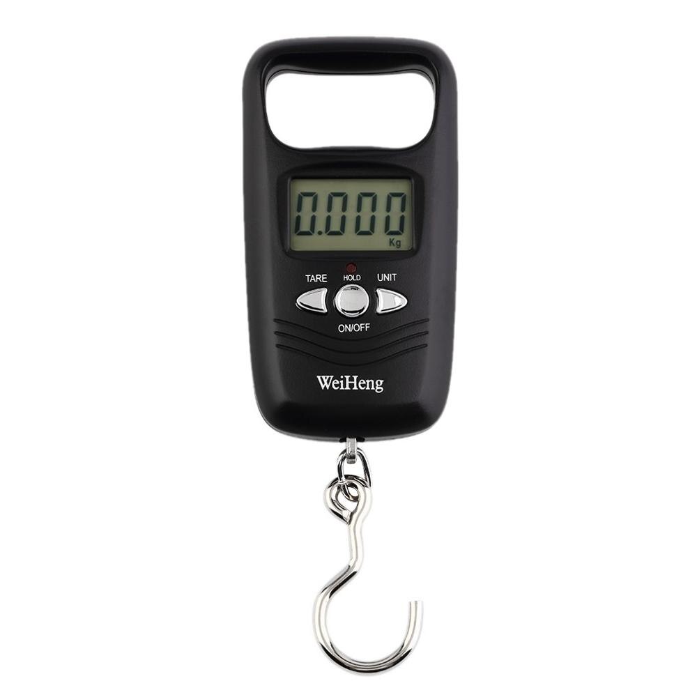 Mini Hanging Scale Pocket Portable 50kg LCD Digital Hanging Luggage Weighting Fishing Hook Scale Electronic Weight Scales