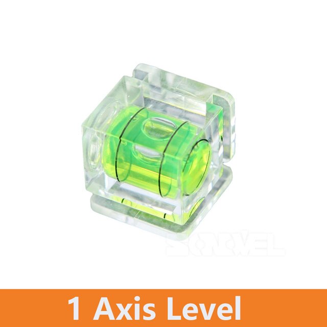 Niveau à bulle fixe universel 3 axes, pour Canon/Nikon/Pentax DSLR, accessoires de photographie: 1 Axis Level
