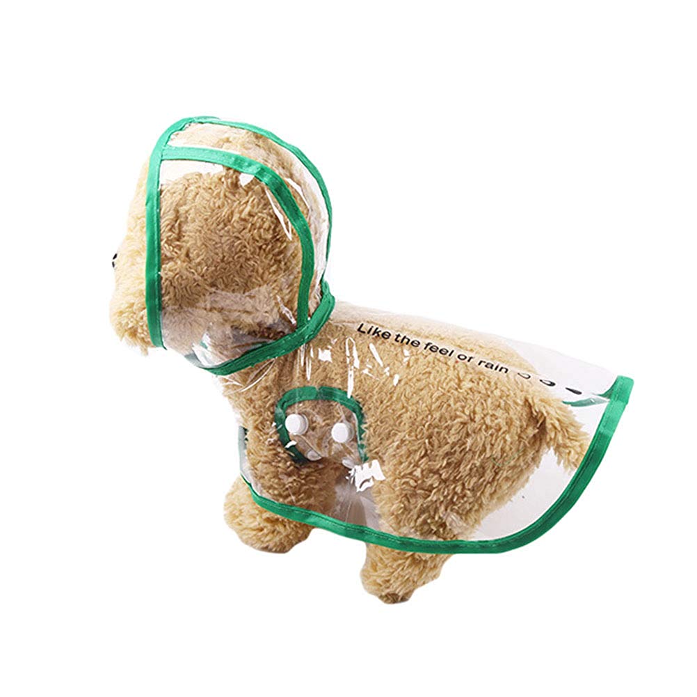 Cute PVC Transparent Pet Coat Jacket Dog Puppy Rai... – Vicedeal