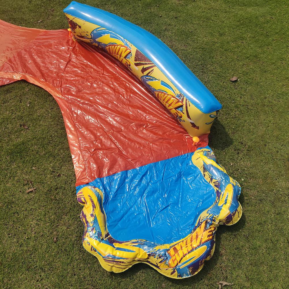 Opblaasbare Spelen Centrum Water Slide Zwembaden Gazon Glijbanen Zwembaden Kinderen Zwembad Outdoor Achtertuin Gazon Water Games Speelgoed