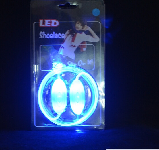 5 Set Cool LED Schoenveters Flash Party schaatsen Gloeiende Veters voor Jongens Meisjes Mode Lichtgevende Schoen snaren