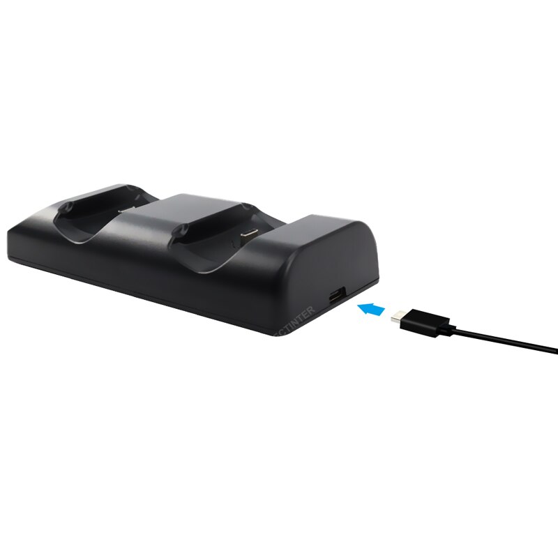 Dual Charger Compatible Nintendo Switch Pro Wireless Gamepad Controller joystick Charging Dock Stand Station Game Accessories