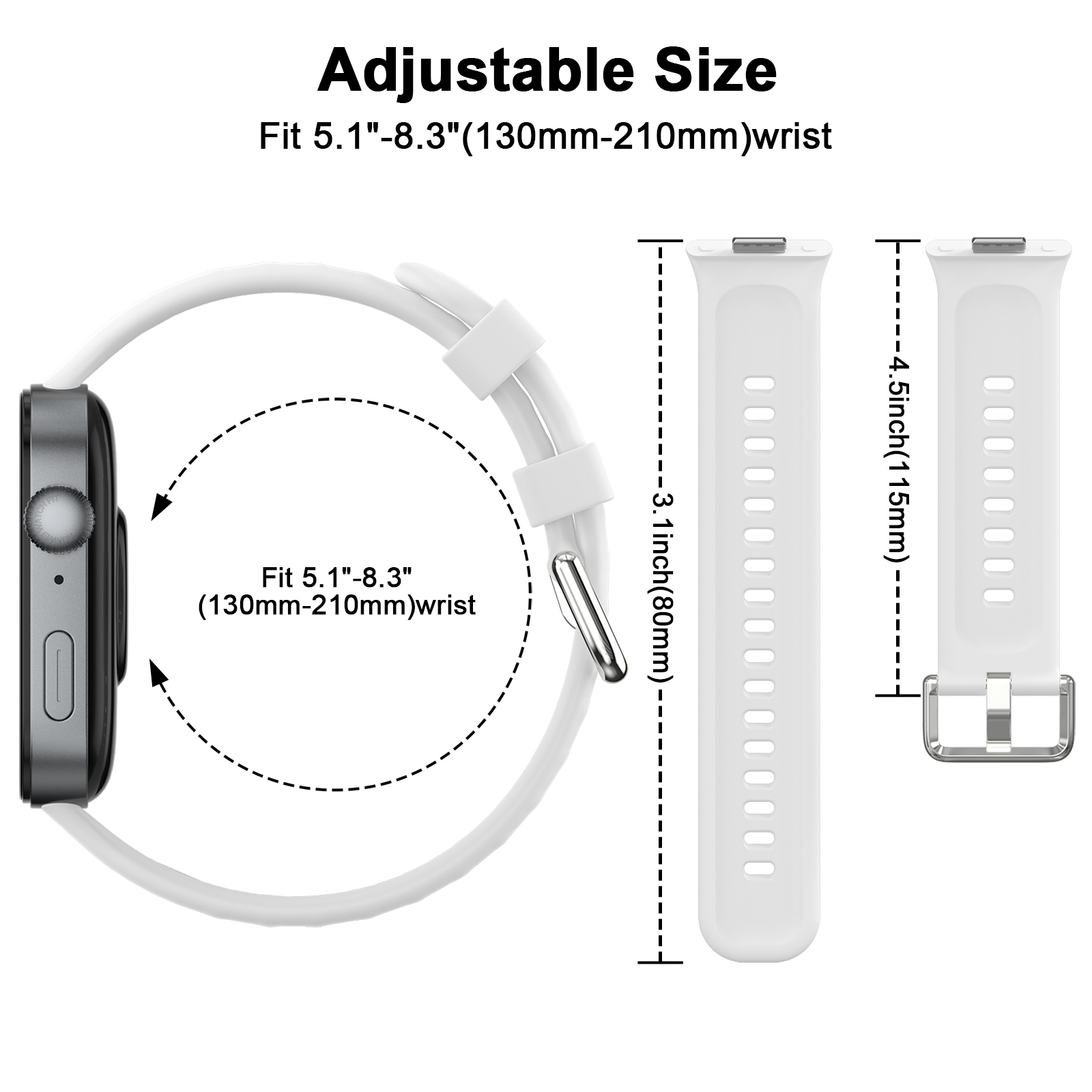 Bracelet en Silicone pour Huawei montre Fit 3 bandes Smartwatch accessoires Bracelet de remplacement pour Huawei montre fit 3 Bracelet Correa