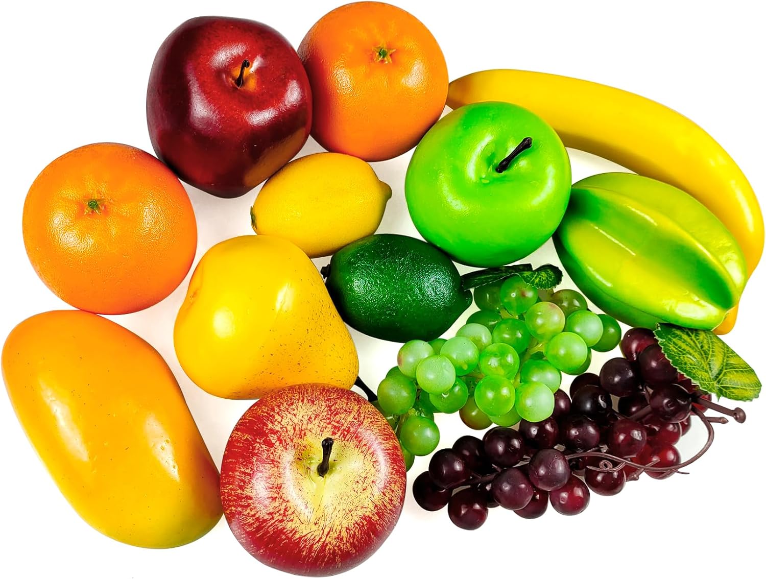 13 pezzi di frutta artificiale decorazione per la casa frutti finti realistici per centrotavola decorazione per feste